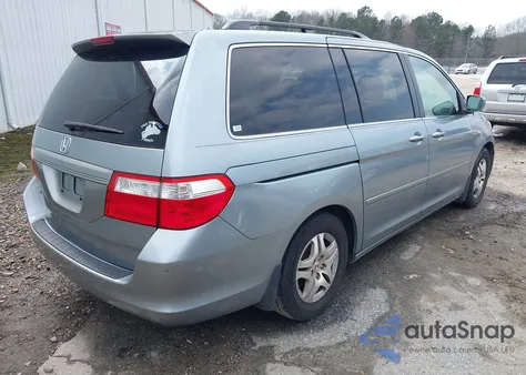 2006 Honda Odyssey Ex z USA, uszkodzony, nr VIN 5FNRL38426B098532
